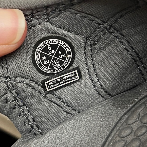 Keen Unisex Newport H2 Closed Toe Water Sandal Black Blue Sz 6 - Picture 12 of 14